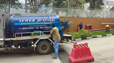 sewer jetting machine